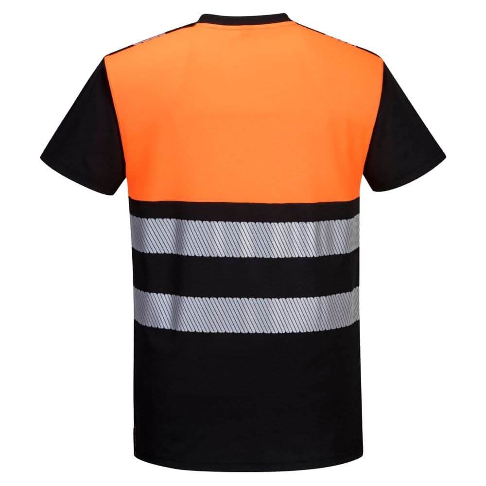 PORTWEST PW311 PW3 HI-VIS COTTON COMFORT CLASS 1 T-SHIRTS BUNDLE - 5 ITEMS