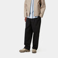 Carhartt WIP Mens Marv Lenexa Twill Pant - Black Stone Washed