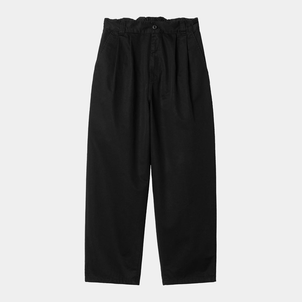 Carhartt WIP Mens Marv Lenexa Twill Pant - Black Stone Washed