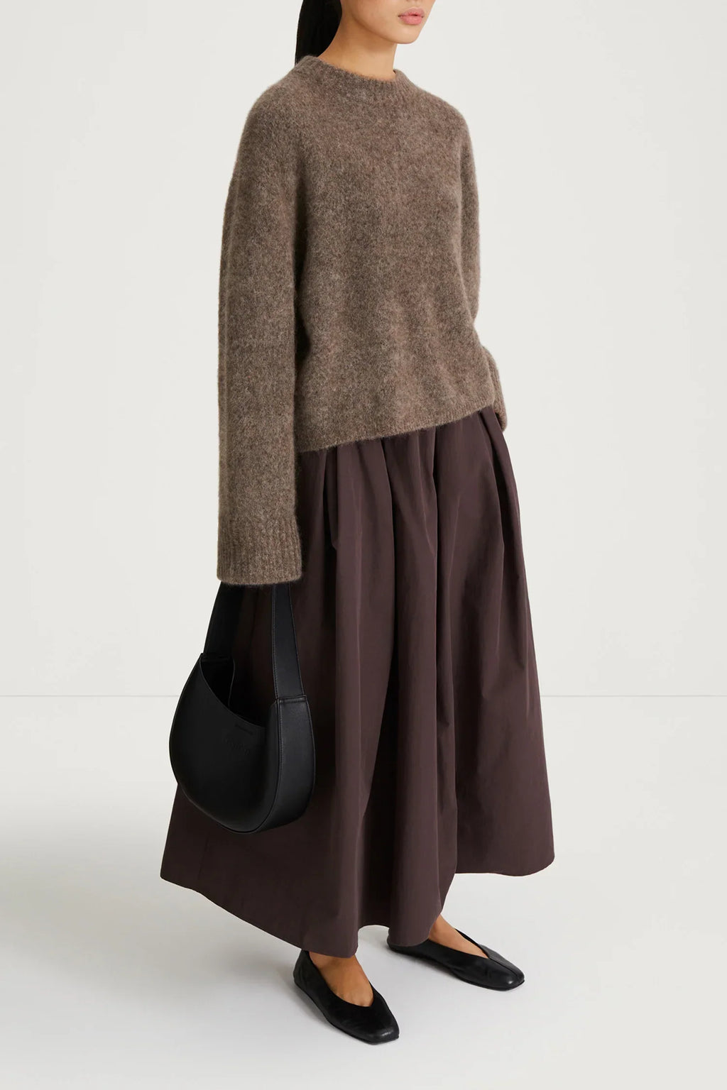 StyleIn Sorina Skirt in Coffee