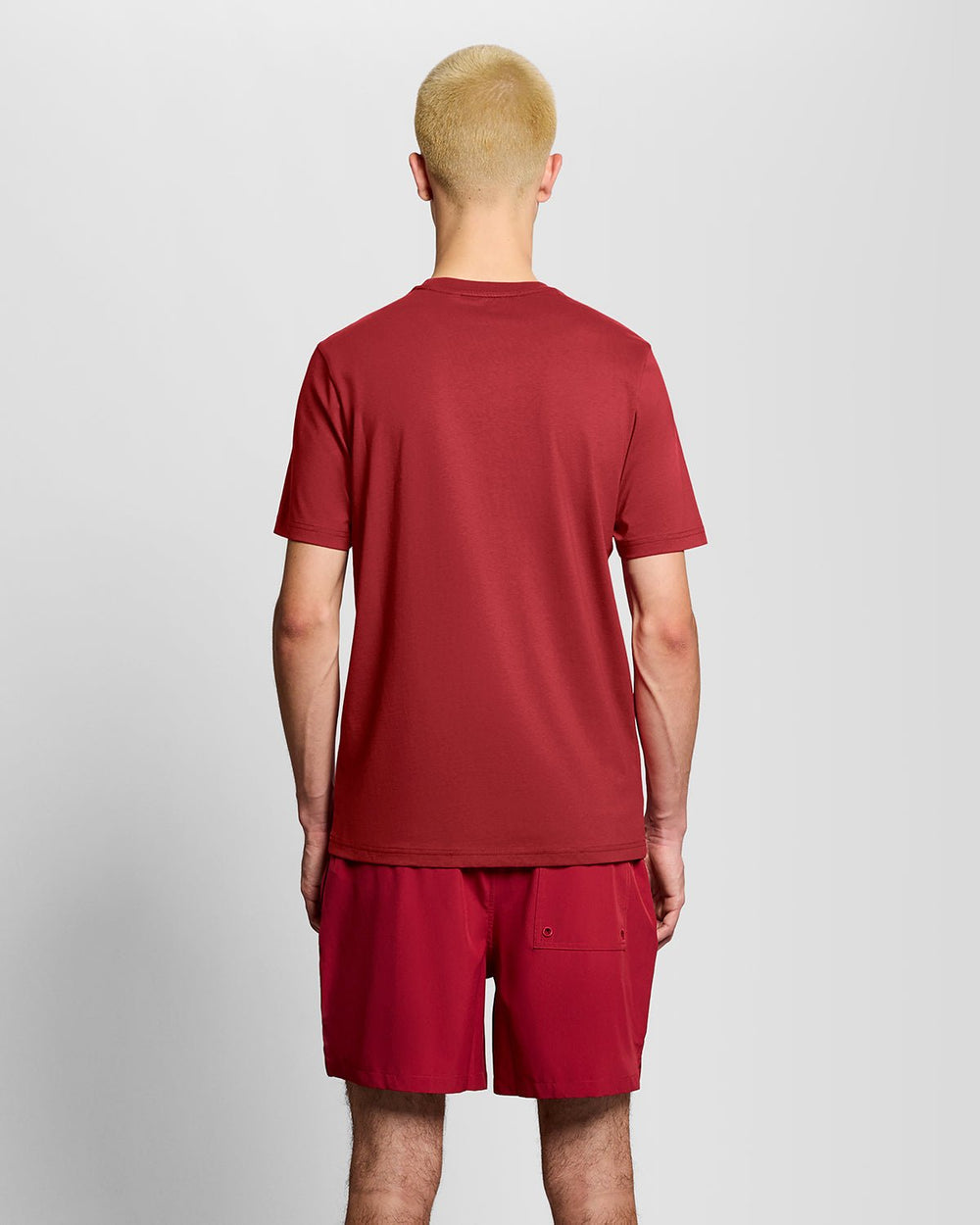 Lyle & Scott Mens Sports Short Sleeve T-Shirt | Garnet