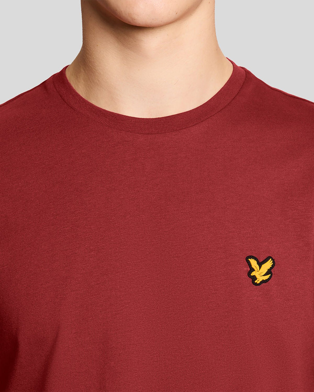 Lyle & Scott Mens Sports Short Sleeve T-Shirt | Garnet