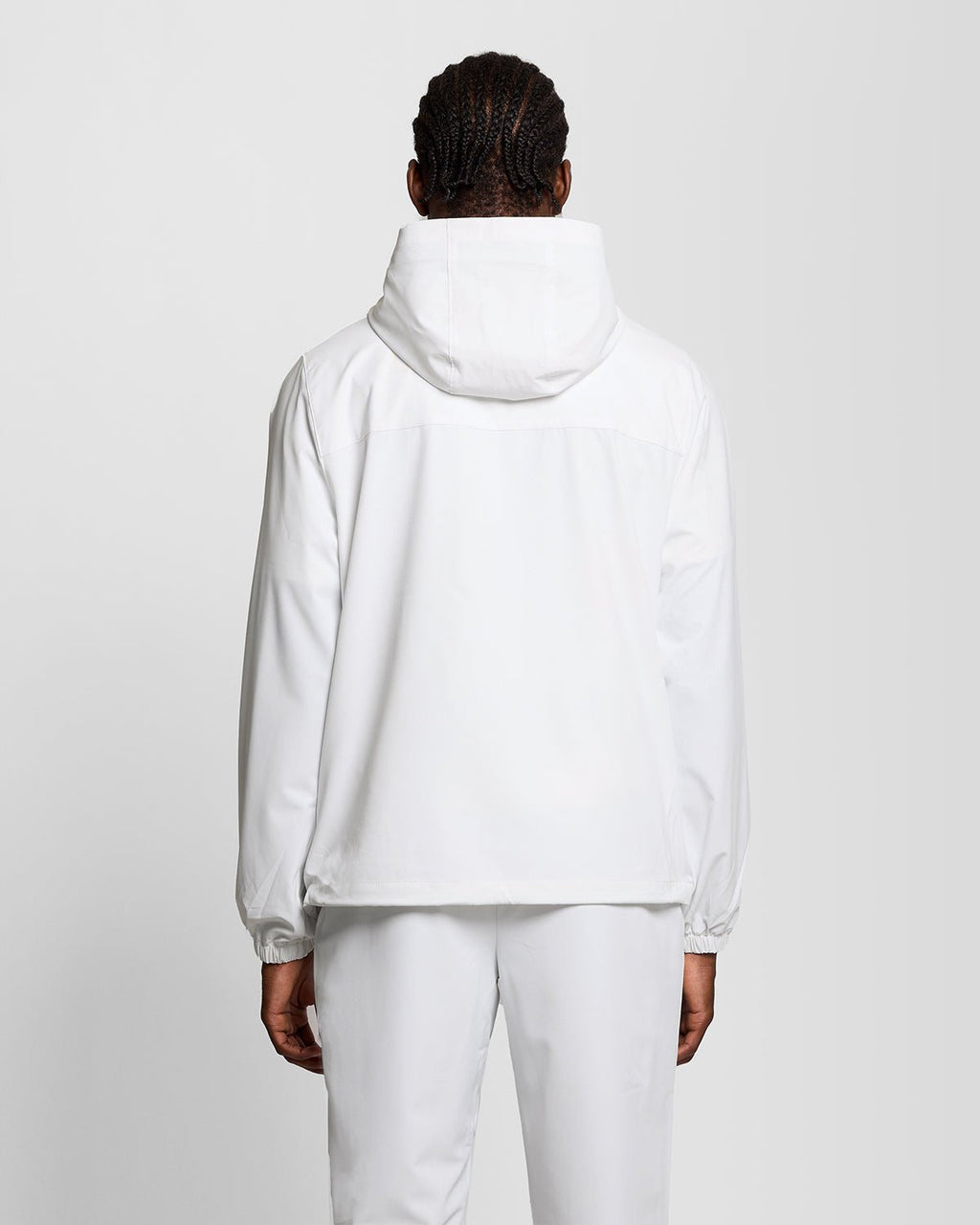 Lyle & Scott Mens Sports Stripe Track Jacket | White