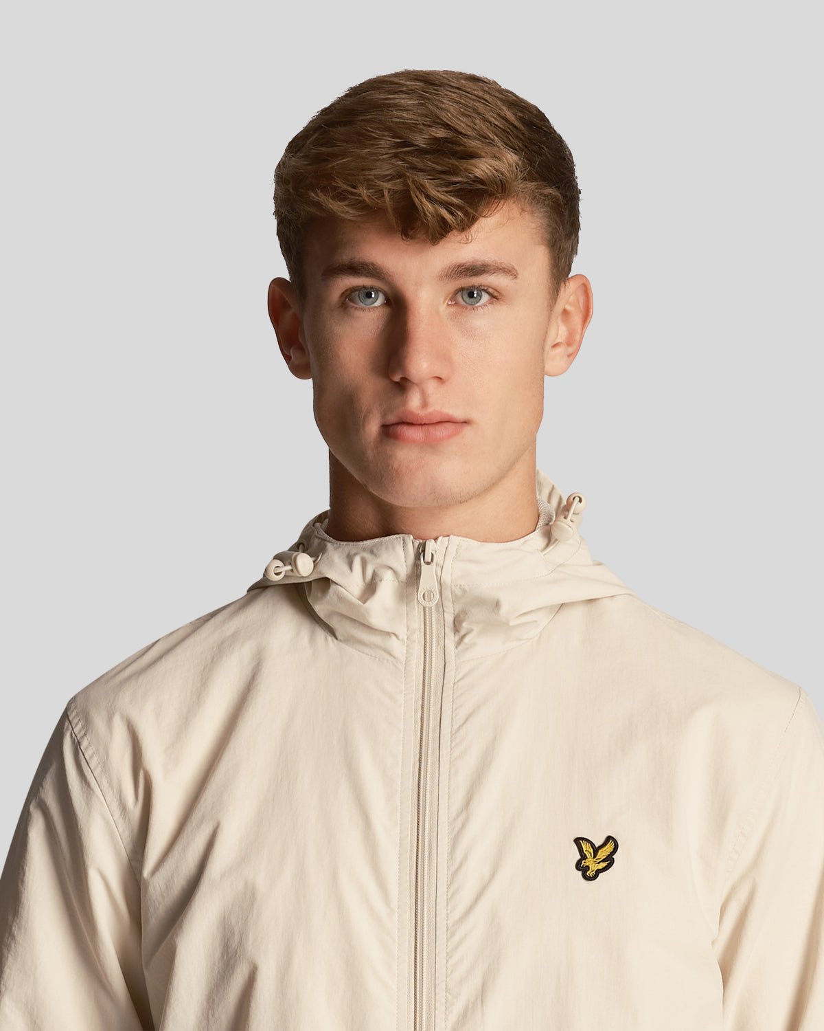 Lyle & Scott Mens Water Resistant Hooded Jacket | Cove