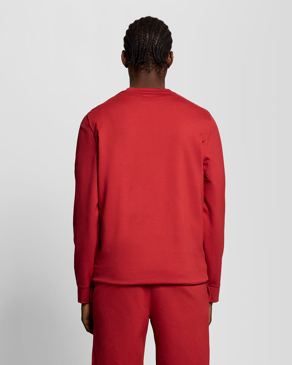 Lyle & Scott Mens Sports Lightweight Sweatshirt | Garnet