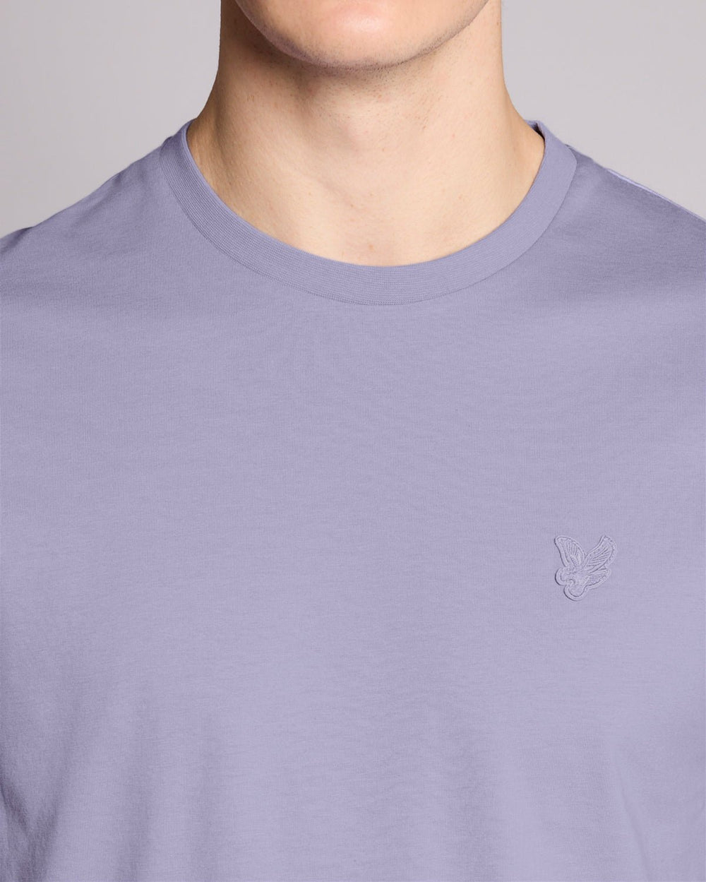 Lyle & Scott Mens Superfine Cotton T-Shirt | Floral Violet
