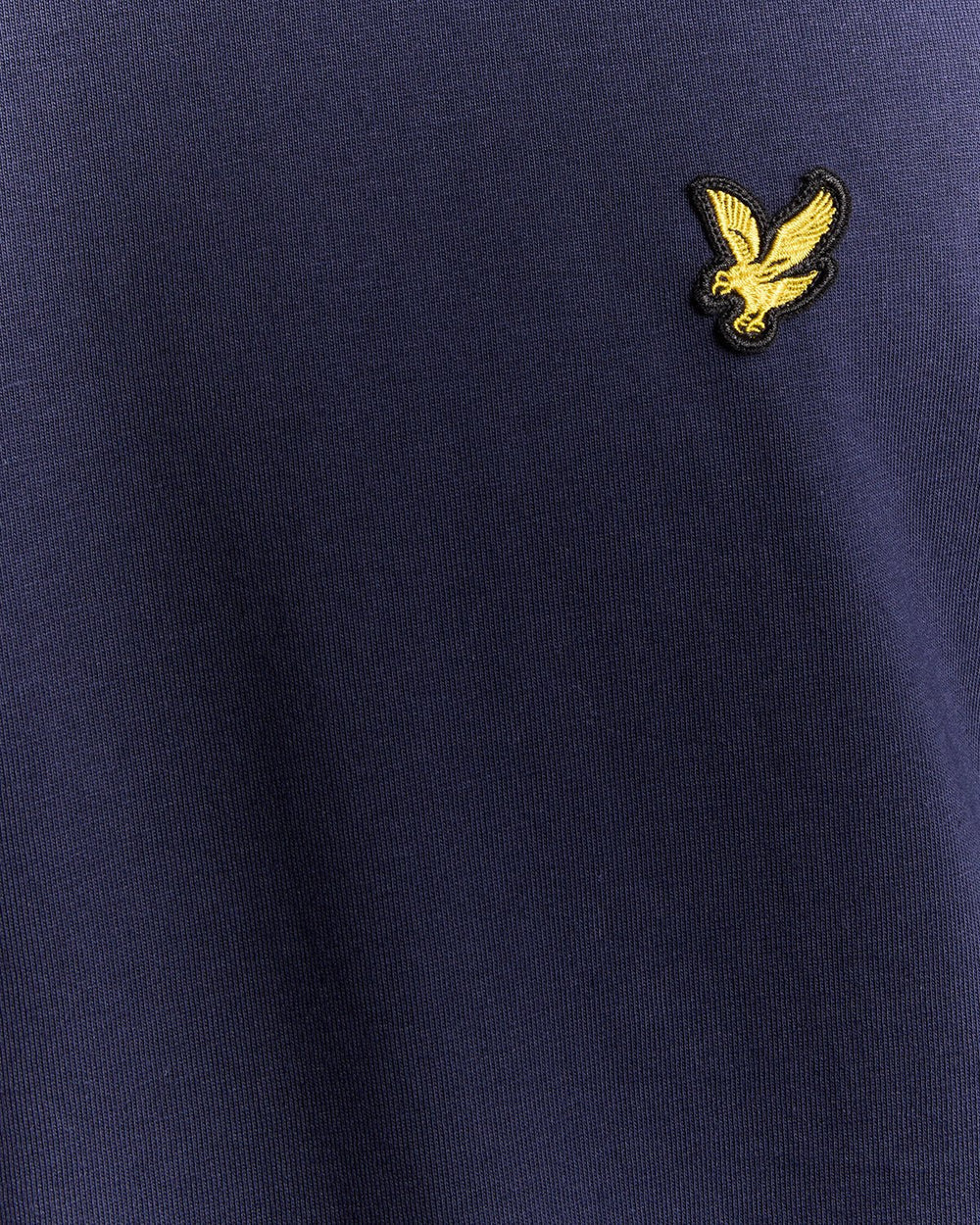 Lyle & Scott Mens Long Sleeve Cotton T-Shirt | Navy