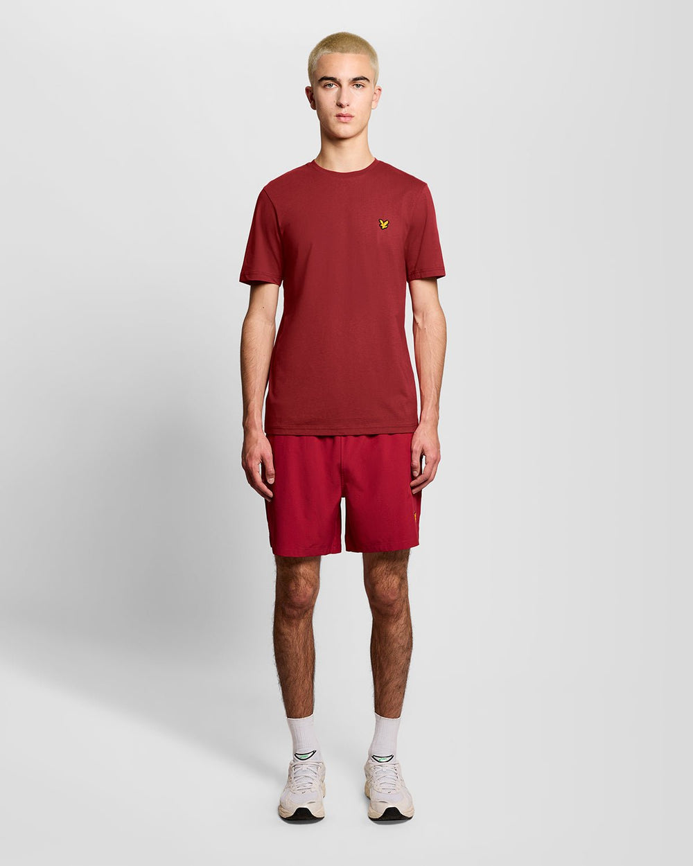 Lyle & Scott Mens Sports Short Sleeve T-Shirt | Garnet