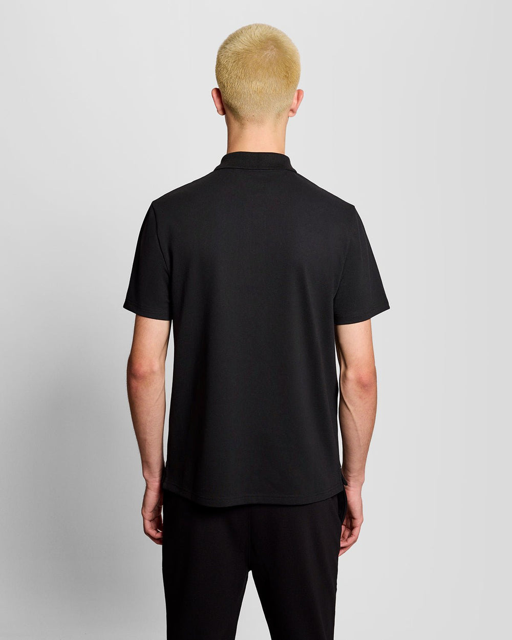 Lyle & Scott Mens Sports Core Polo Shirt | Jet Black