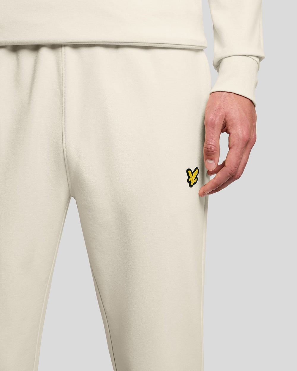 Lyle & Scott Mens Sports Lightweight Joggers | Whitecap Grey
