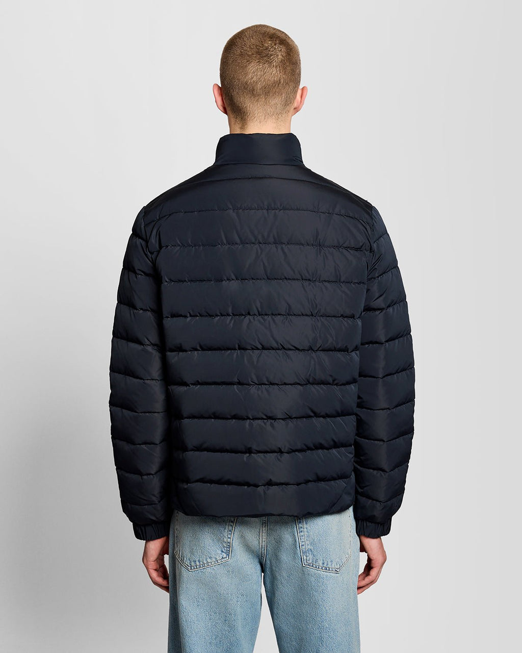 Lyle & Scott Mens Quilted Jacket | Dark Navy