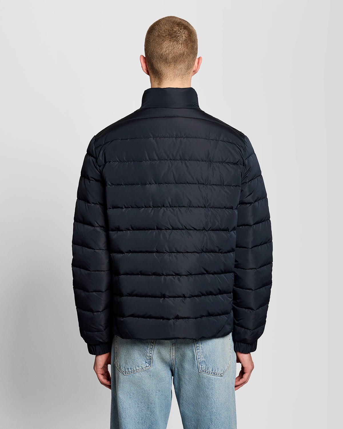 Lyle & Scott Mens Quilted Jacket | Dark Navy