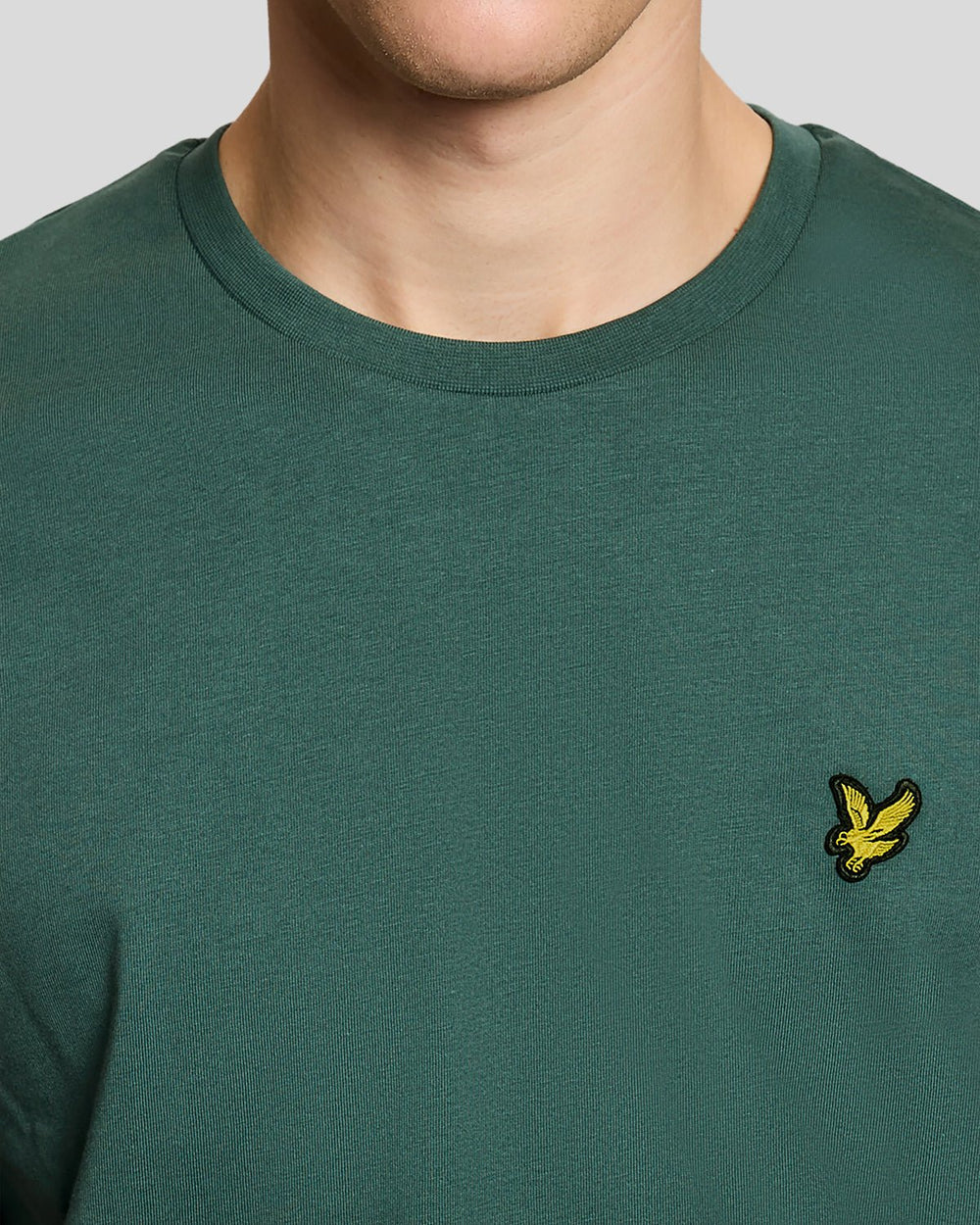 Lyle & Scott Mens Cotton Crew Neck T-Shirt | Everglade