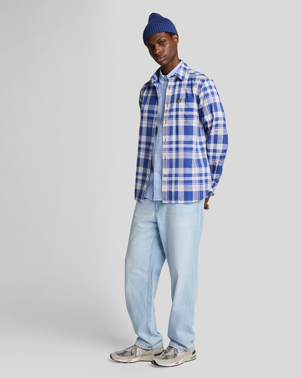 Lyle & Scott Mens Short Sleeve Oxford Shirt | Riviera