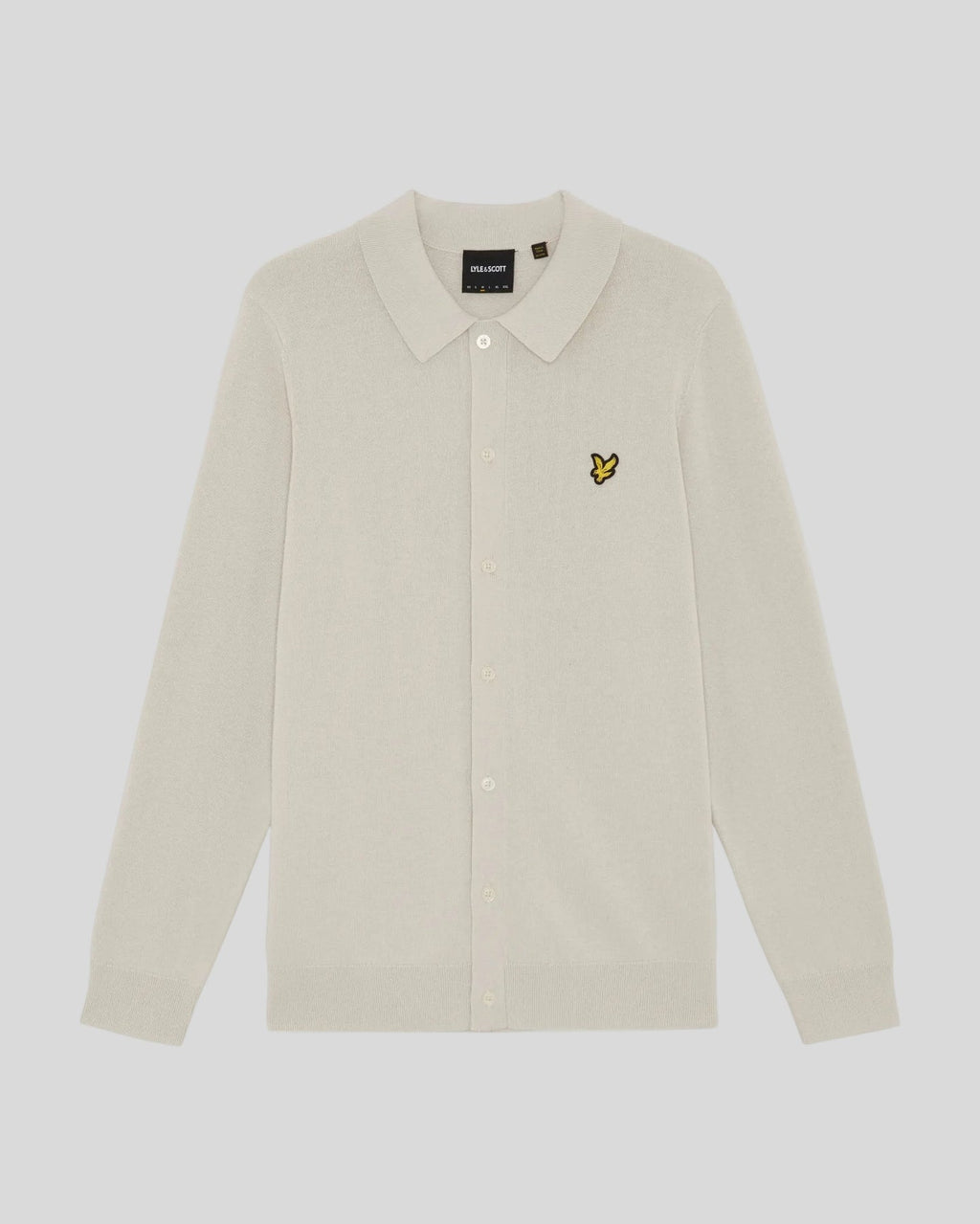 Lyle & Scott Mens Cotton Knitted Shirt | Cove