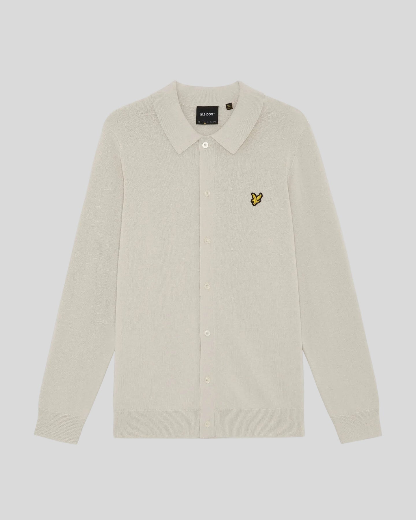 Lyle & Scott Mens Cotton Knitted Shirt | Cove