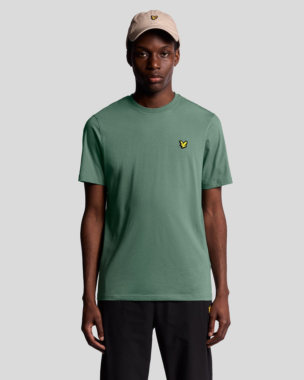 Lyle & Scott Mens Sports T-Shirt | Cactus Green