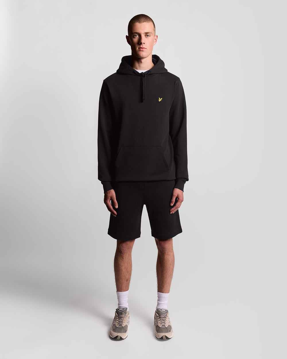 Lyle & Scott Mens Cotton Sweat Shorts | Jet Black