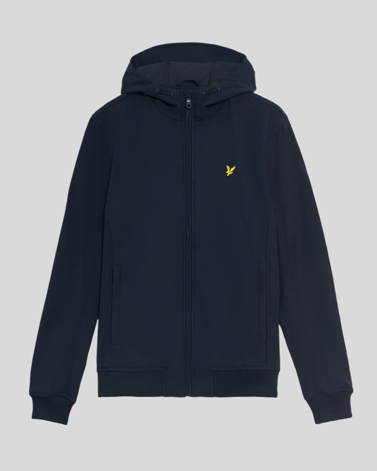 Lyle & Scott Mens Fleece Lined Softshell Jacket | Dark Navy