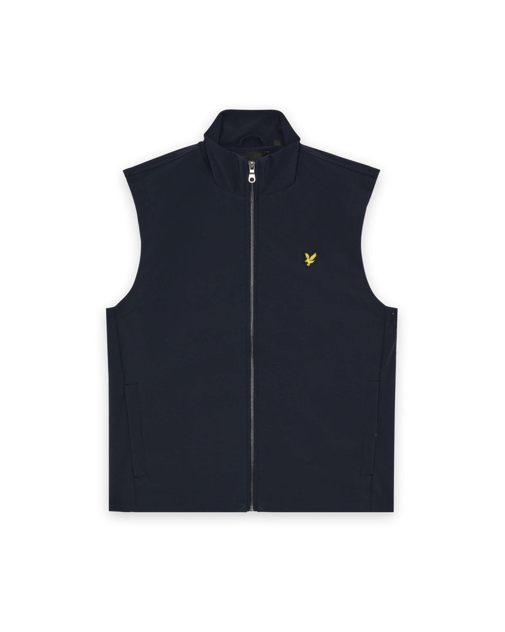 Lyle & Scott Mens Mesh-Back Softshell Gilet | Dark Navy