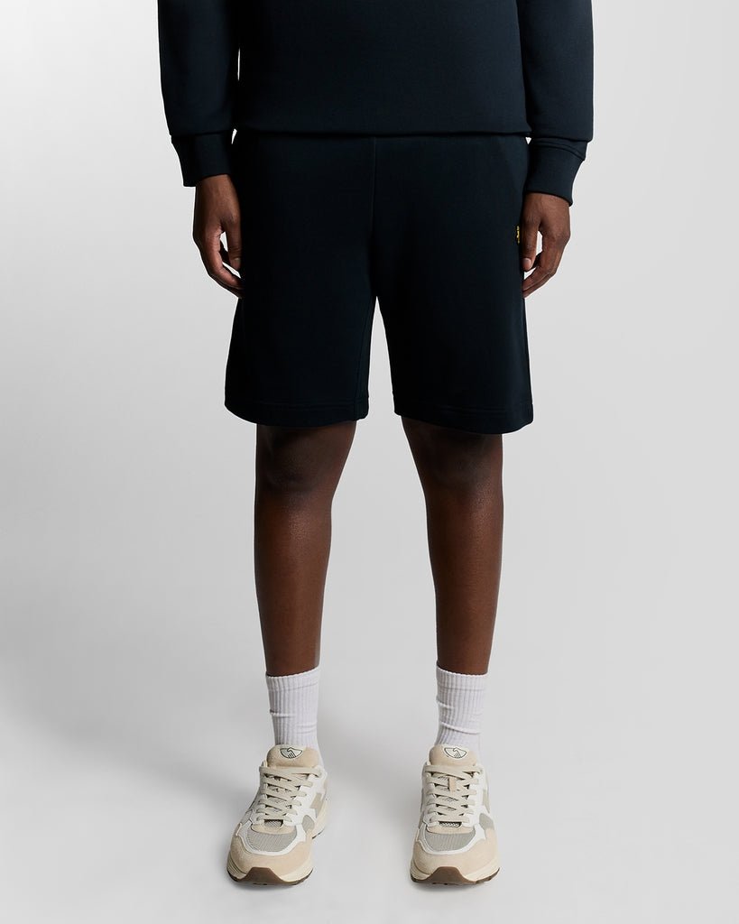 Lyle & Scott Mens Cotton Sweat Shorts | Dark Navy
