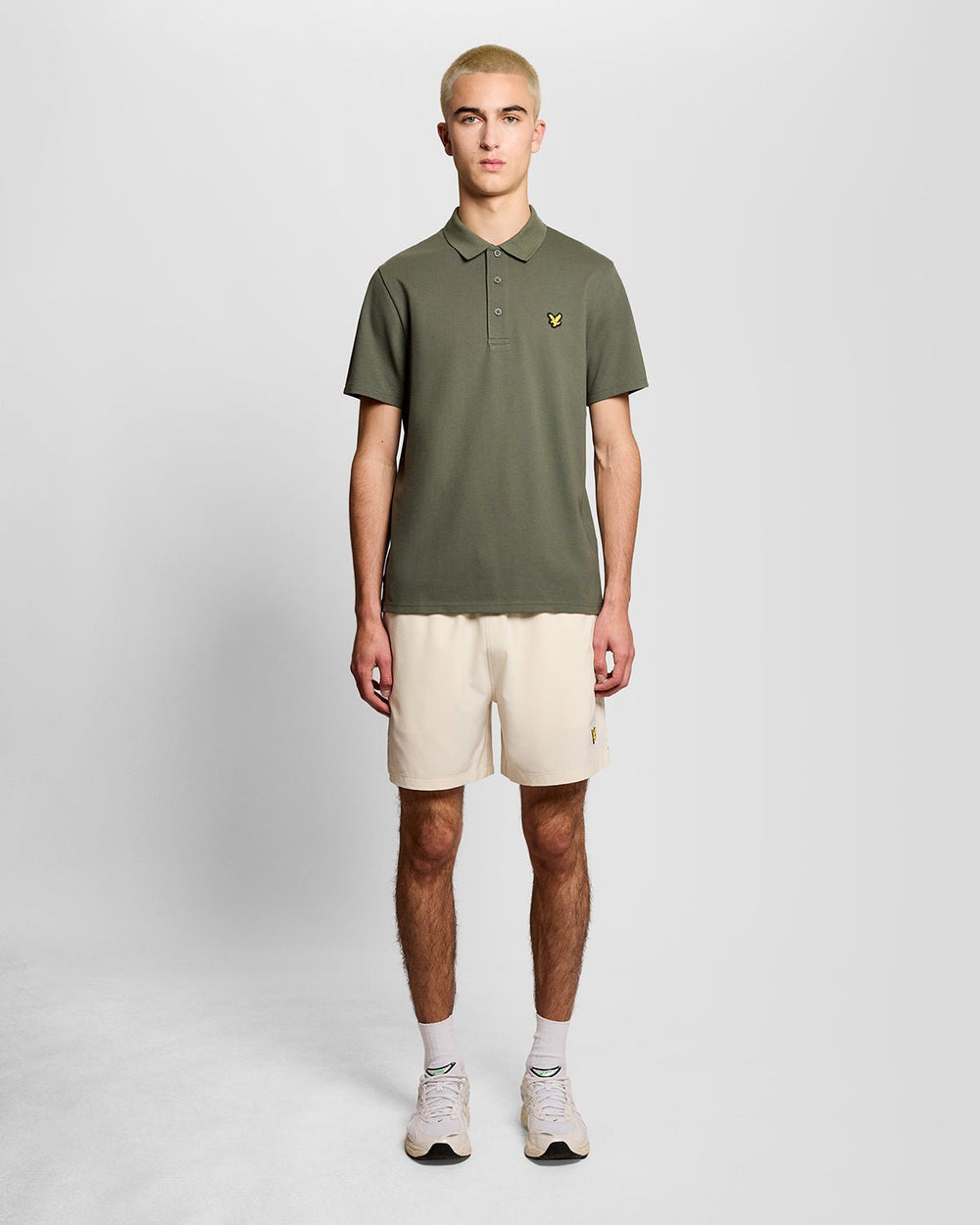 Lyle & Scott Mens Sports Core Polo Shirt | Cactus Green