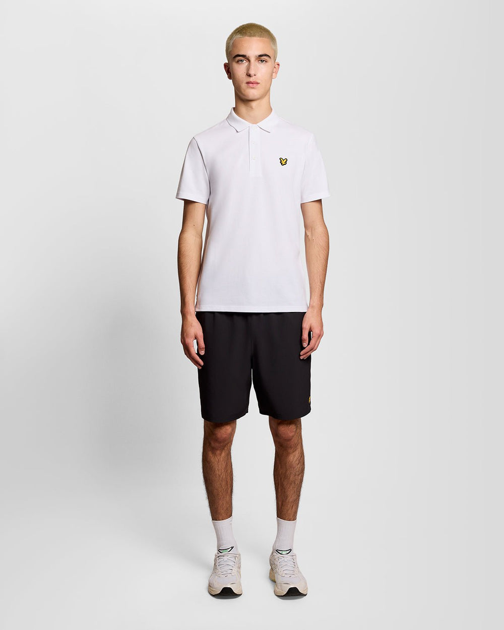 Lyle & Scott Mens Sports Polo Shirt | White