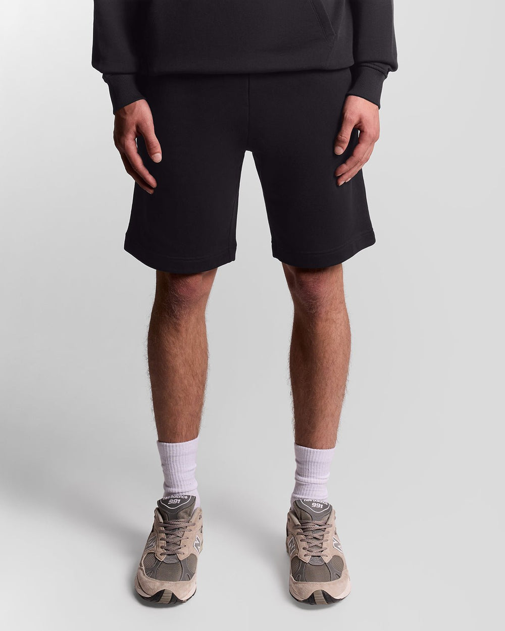 Lyle & Scott Mens Cotton Sweat Shorts | Jet Black