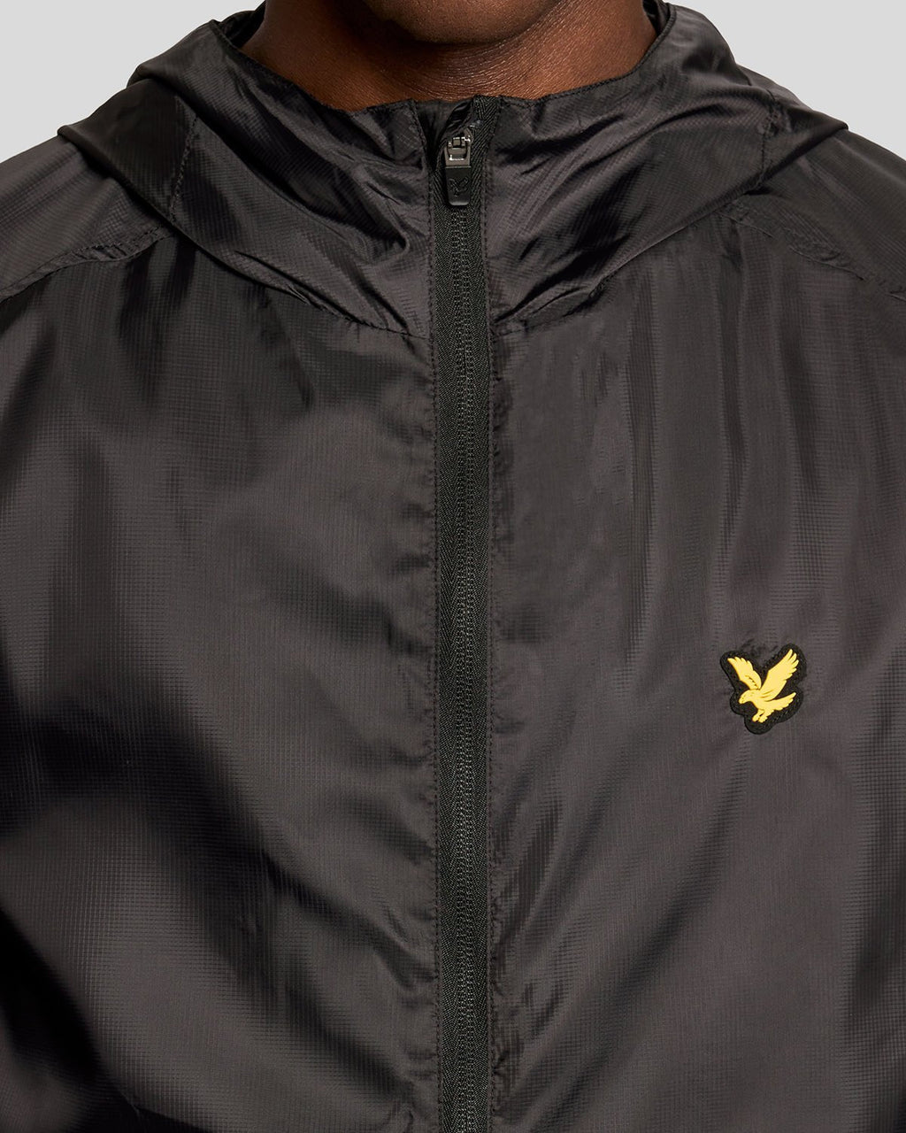Lyle & Scott Mens Sports Lightweight Training Jacket | Jet Black