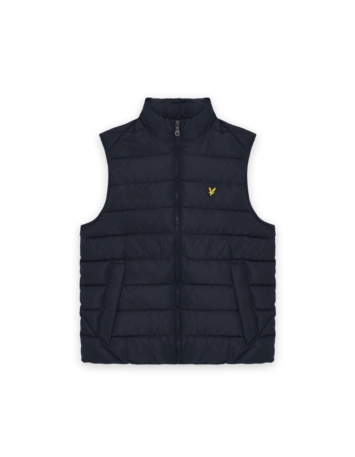 Lyle & Scott Mens Quilted Gilet | Dark Navy