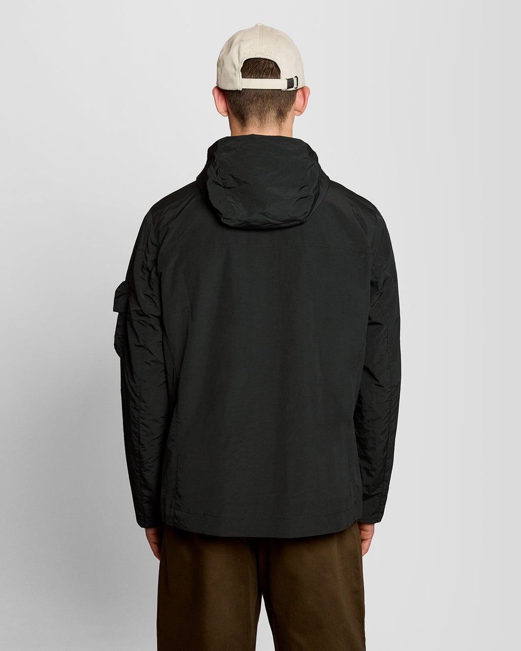 Lyle & Scott Mens Lightweight Windbreaker Jacket | Jet Black