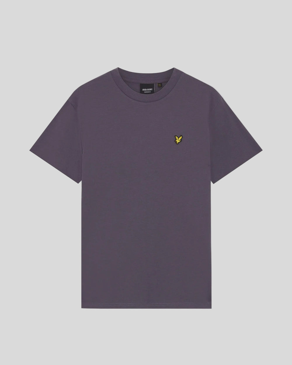 Lyle & Scott Mens Oversized Cotton Crew Neck T-Shirt | Graystone