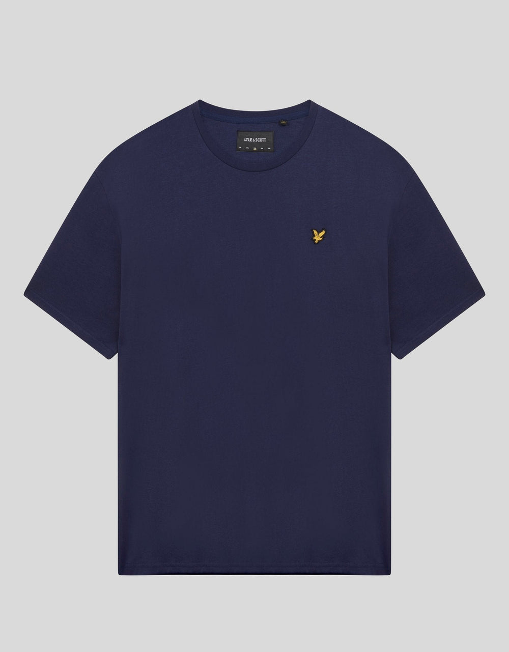 Lyle & Scott Mens Cotton Crew Neck T-Shirt | Navy