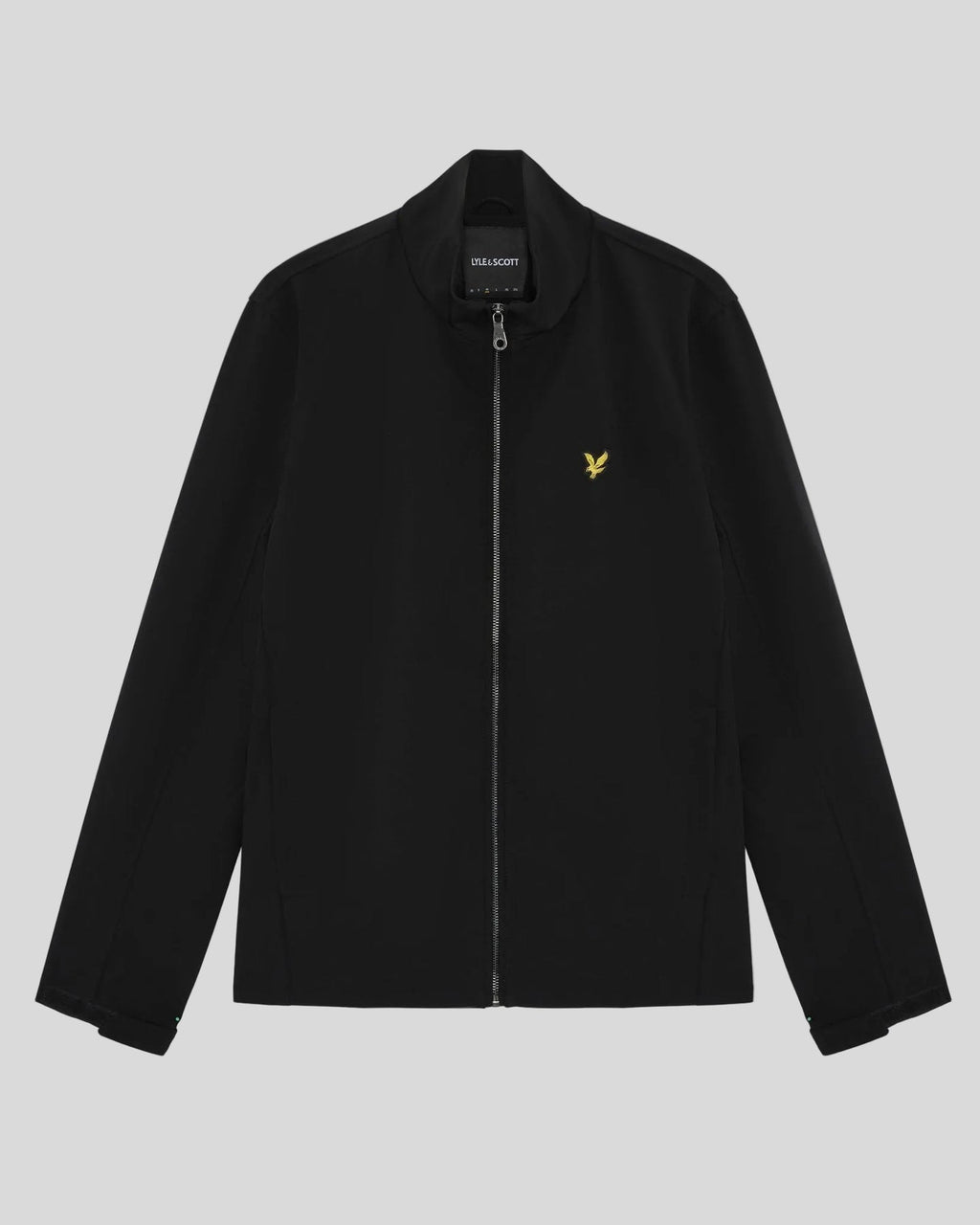 Lyle & Scott Mens Mesh-Back Softshell Jacket | Jet Black