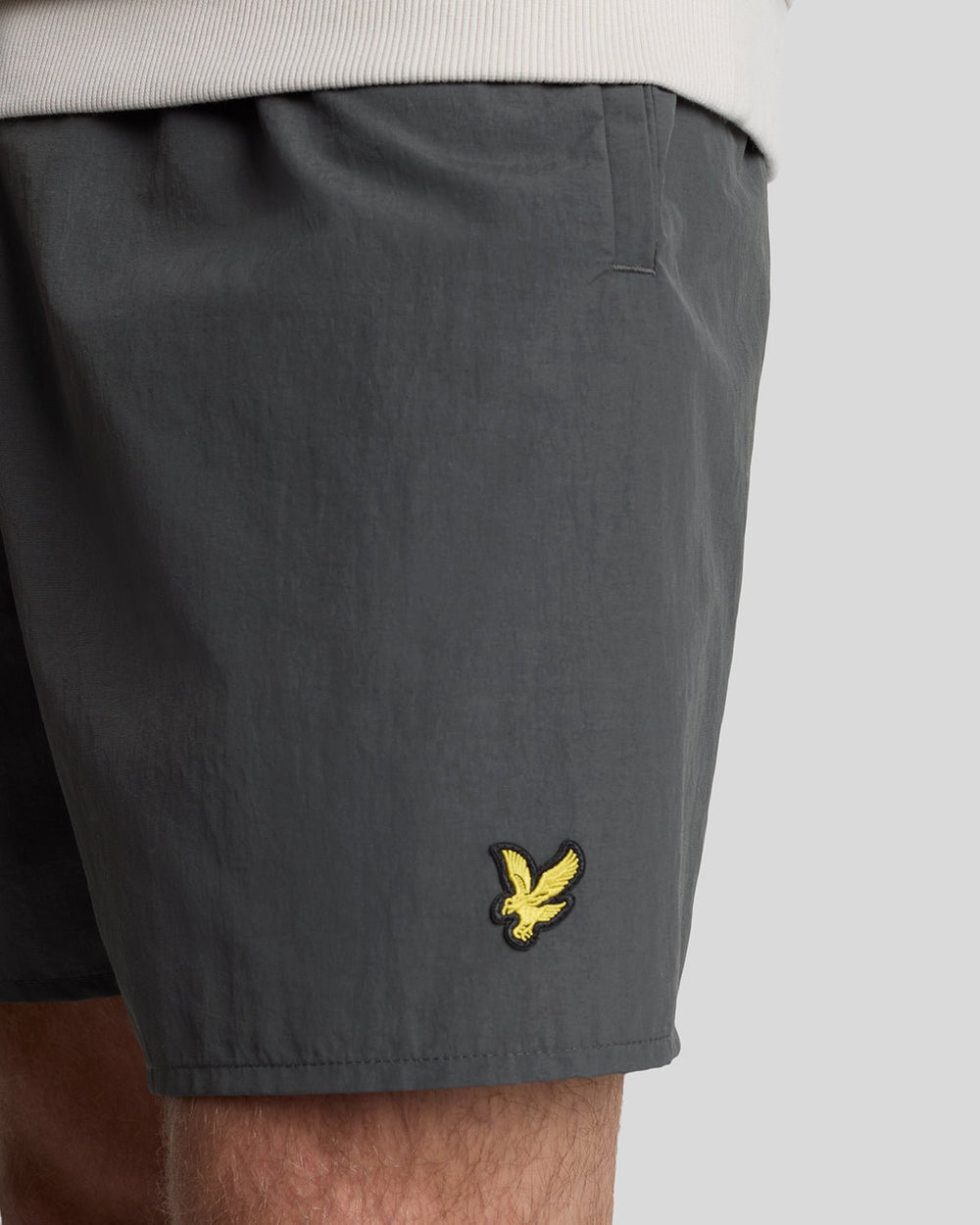 Lyle & Scott Mens Swim Shorts | Gunmetal