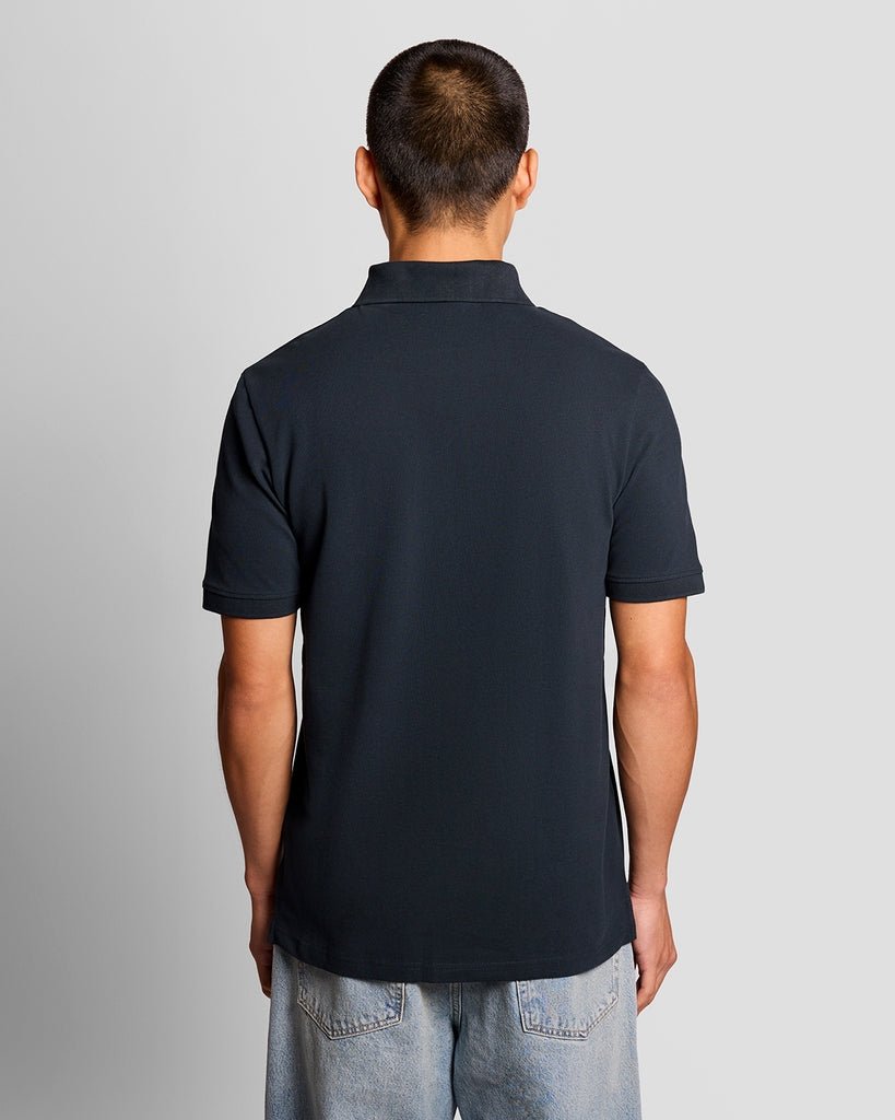 Lyle & Scott Mens Cotton Polo Shirt | Greystone