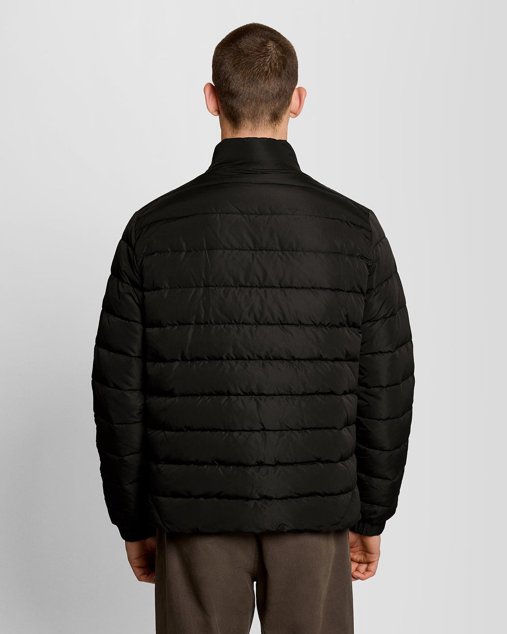 Lyle & Scott Mens Quilted Jacket | Jet Black
