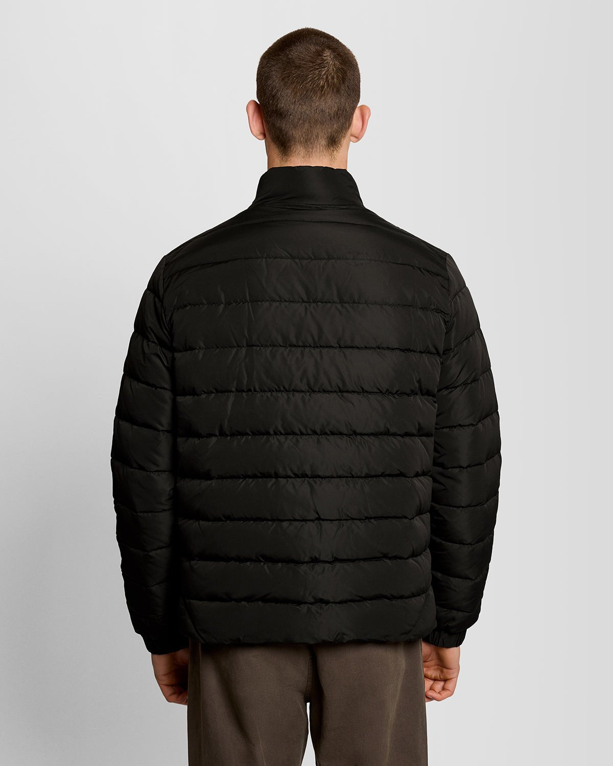 Lyle & Scott Mens Quilted Jacket | Jet Black