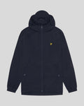 Lyle & Scott Mens Water Resistant Hooded Jacket | Dark Navy