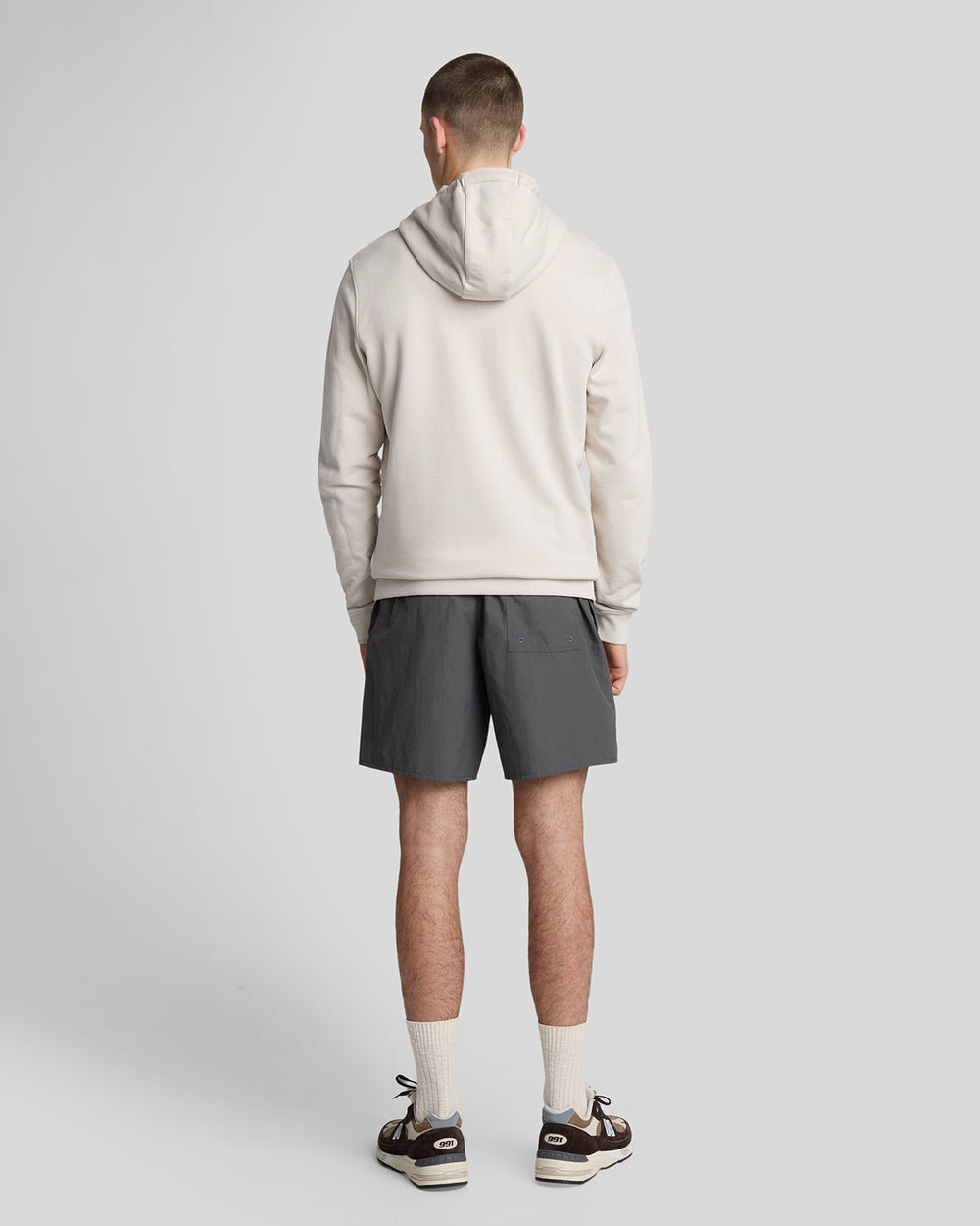 Lyle & Scott Mens Swim Shorts | Gunmetal