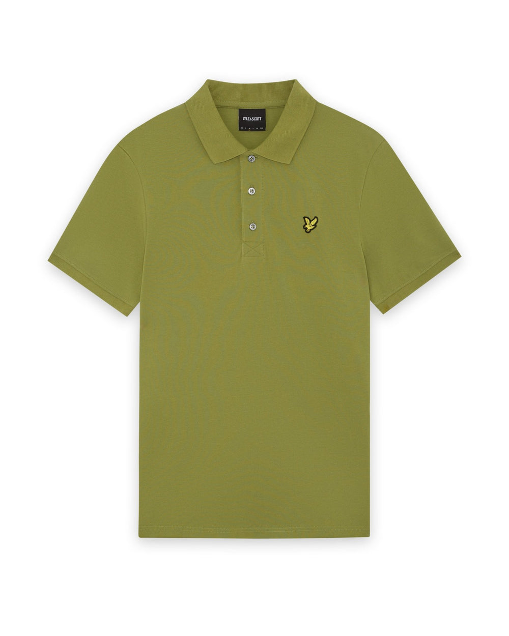 Lyle & Scott Mens Cotton Polo Shirt | Shrub Green