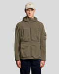 Lyle & Scott Mens Lightweight Windbreaker Jacket |  Khaki Ash