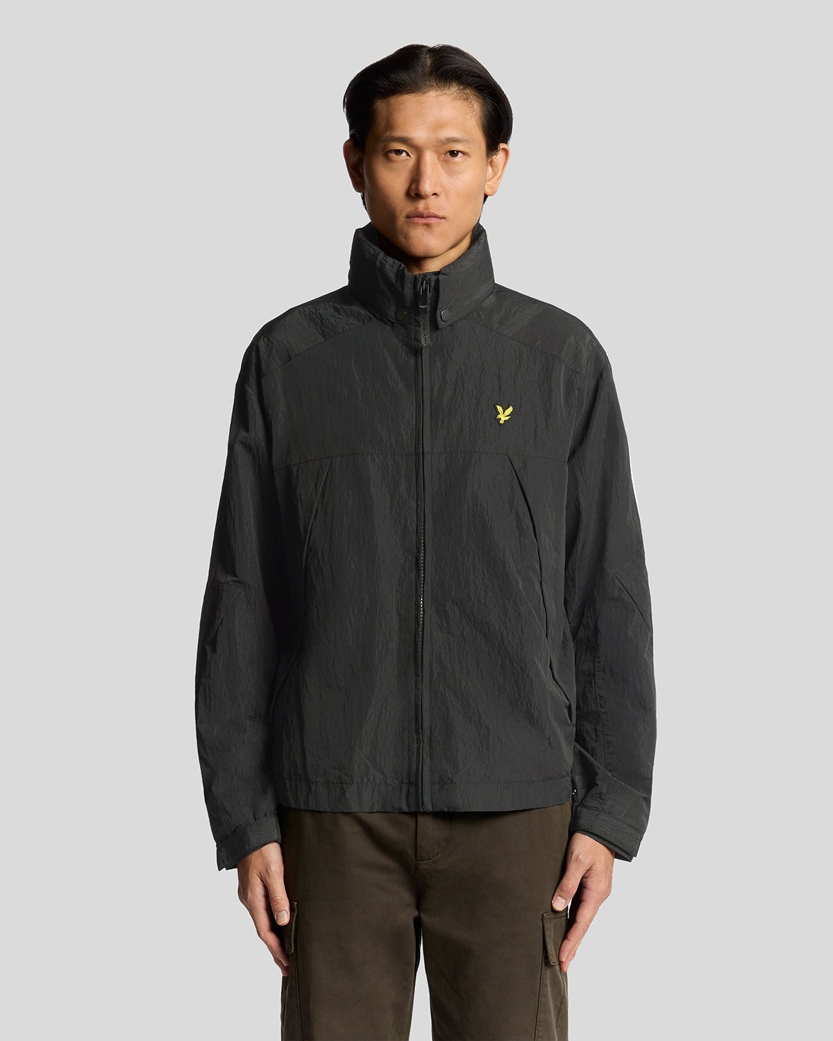 Lyle & Scott Mens Packaway Jacket | Black Ice