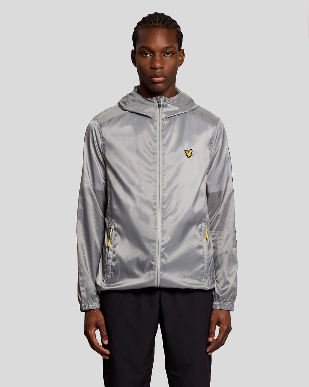 Lyle & Scott Mens Sports Lightweight Training Jacket | Ultimate Grey