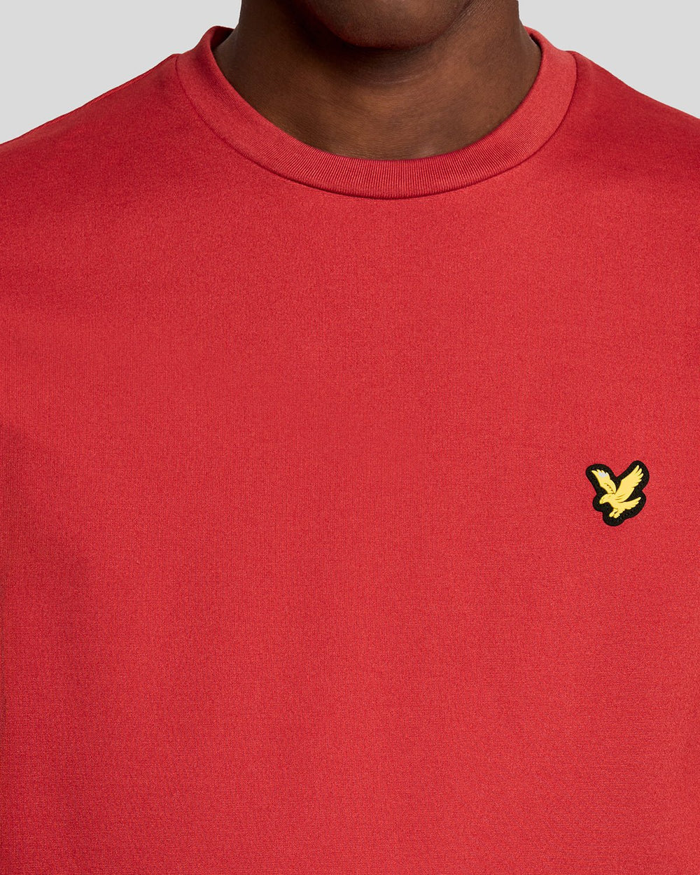 Lyle & Scott Mens Sports Lightweight Sweatshirt | Garnet