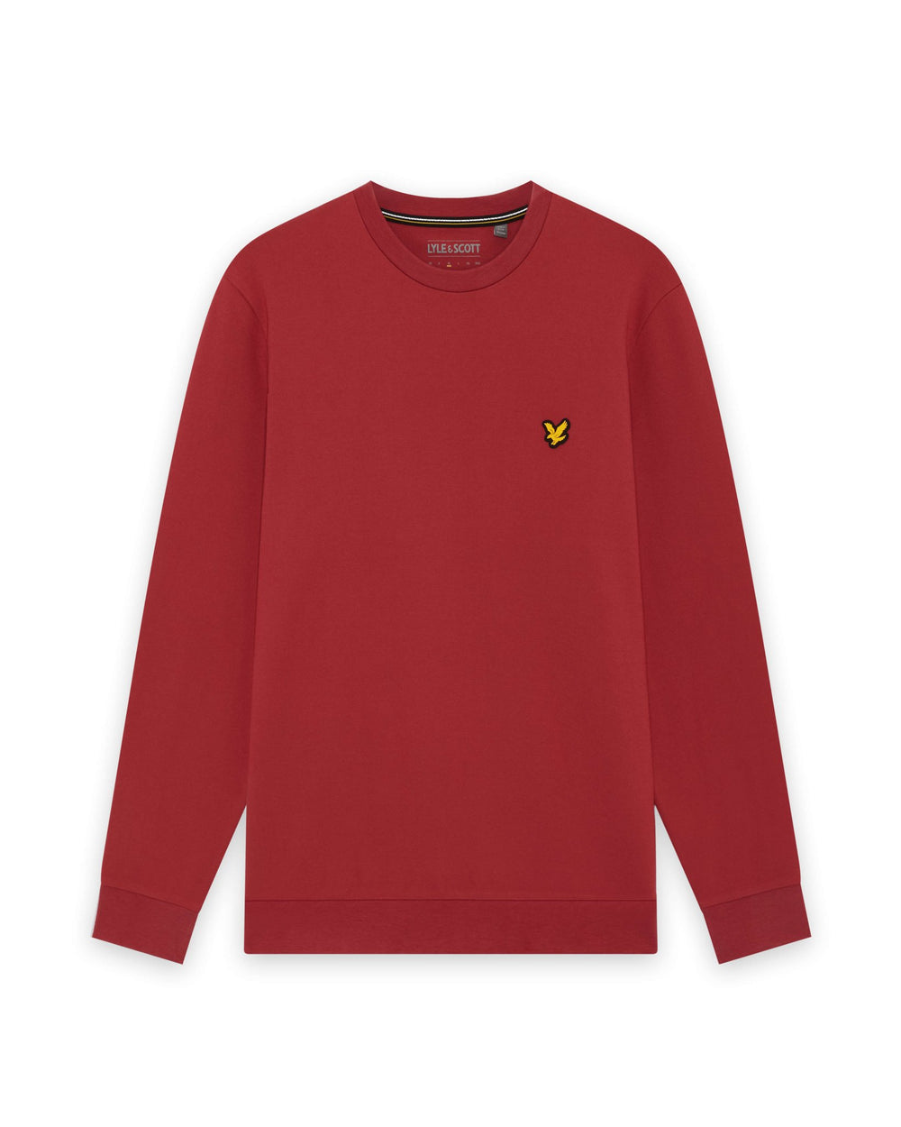 Lyle & Scott Mens Sports Lightweight Sweatshirt | Garnet