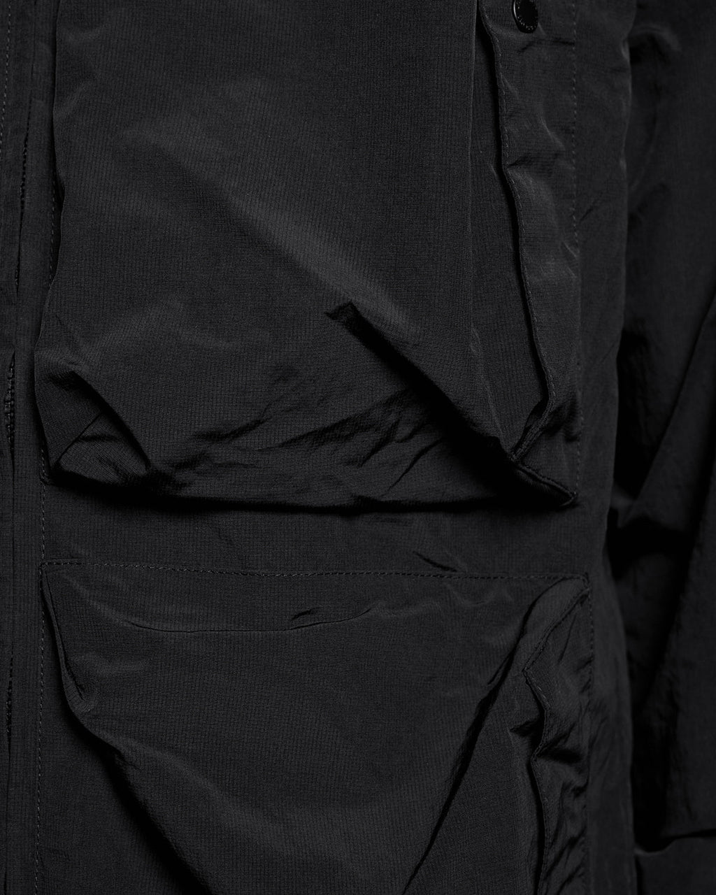 Lyle & Scott Mens Lightweight Ripstop Gilet | Jet Black