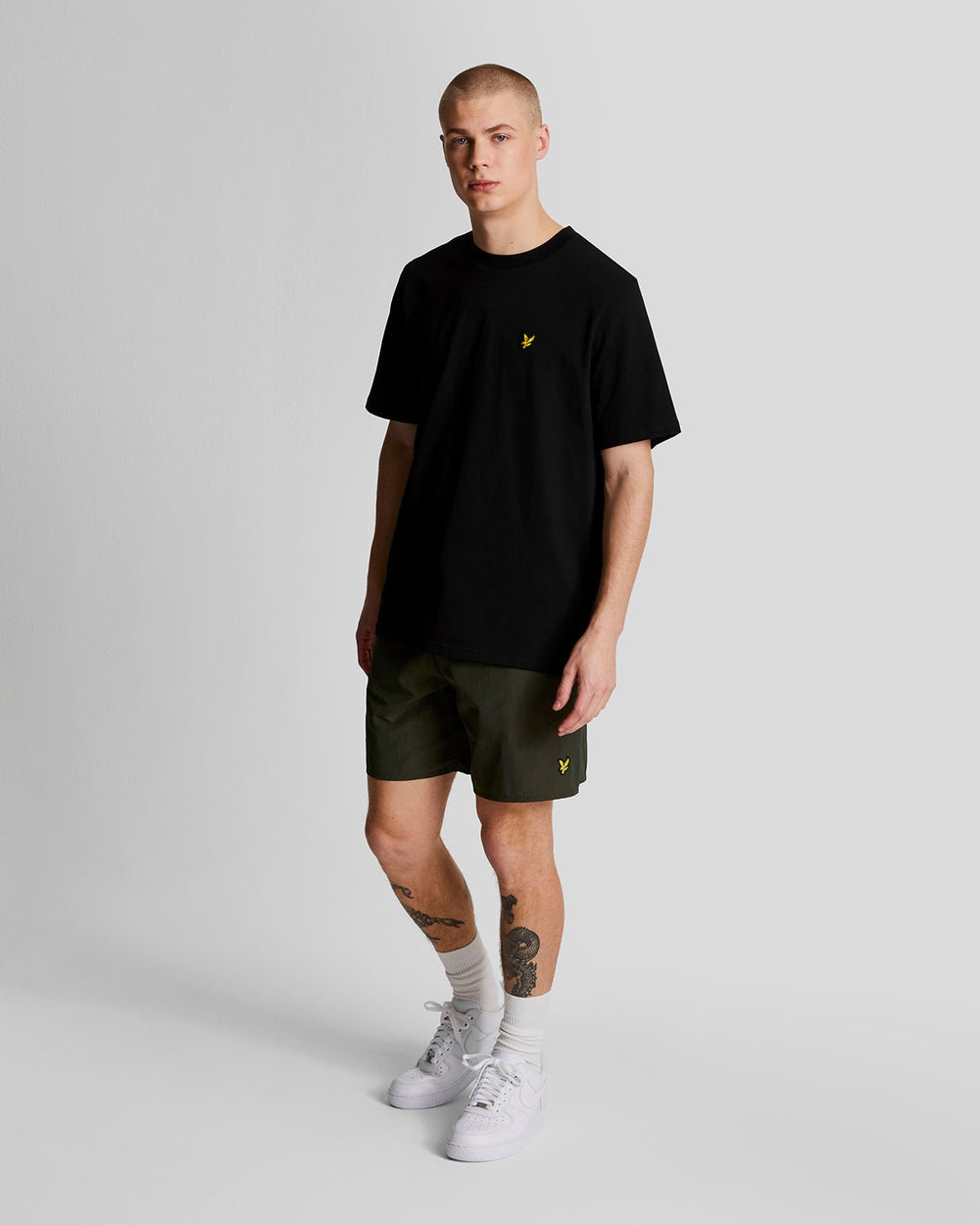 Lyle & Scott Mens Swim Shorts | Olive
