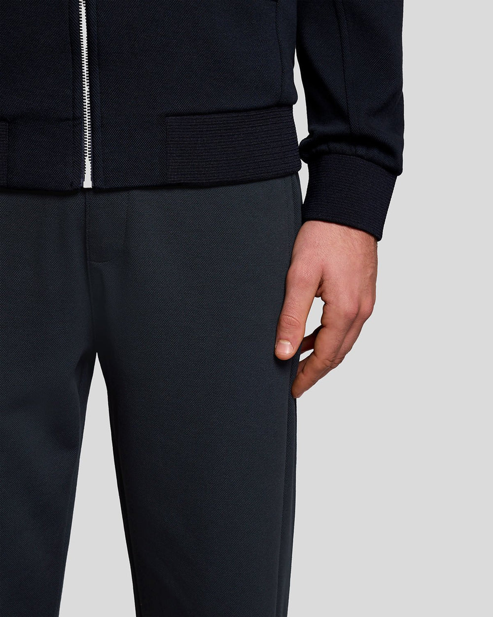 Lyle & Scott Mens Cotton Blend Track Pants | Dark Navy