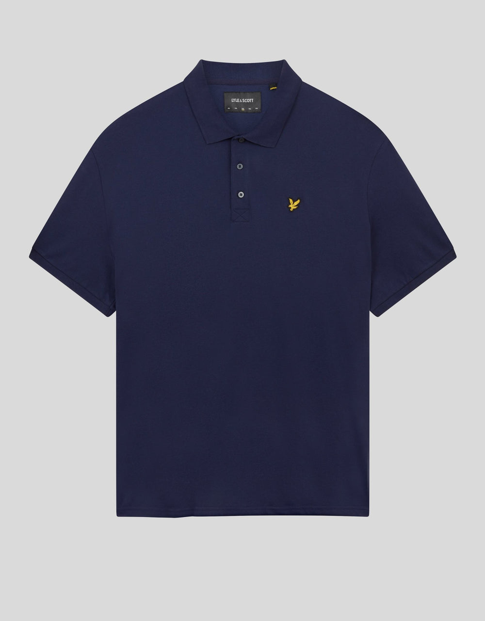 Lyle & Scott Mens Cotton Polo Shirt | Navy